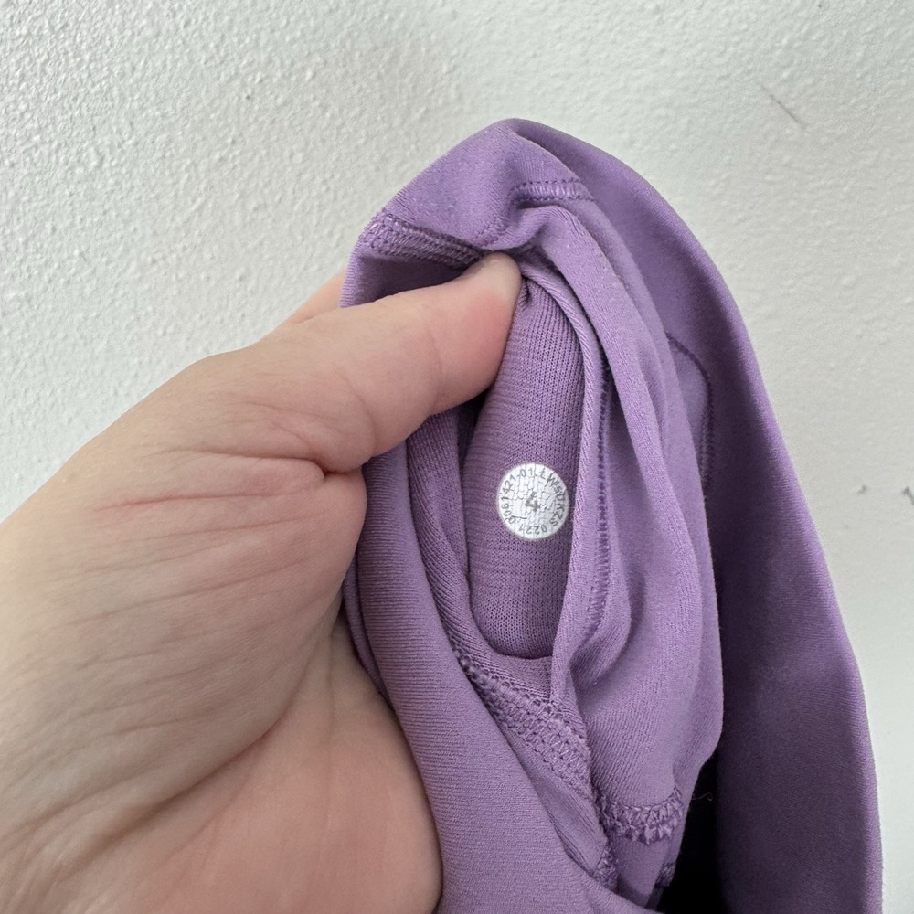Lululemon Align High Rise Pant 25" In Wisteria Purple Size 4 Nulu - Picture 7 of 7